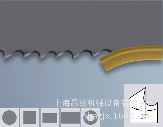 机用锯条 德国进口带锯条批发零售34*4115带锯条不锈钢专用锯条