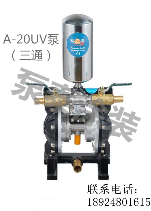 泵泰气动-A-20UV泵 隔膜泵（三通）