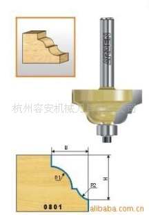 供应镂铣刀  台波弧线刀  台湾雅登0801