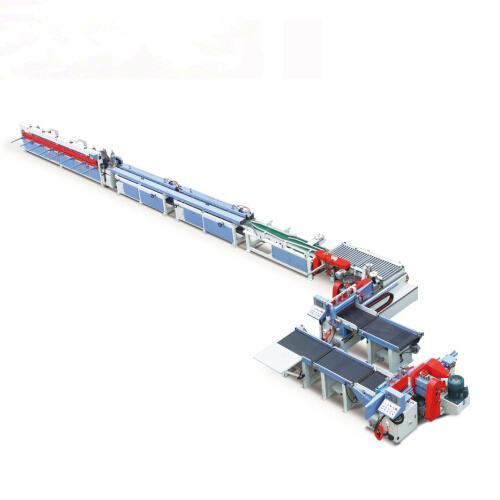 "浙江杭州自动梳齿接长生产线，自动化木工指接板生产线。"