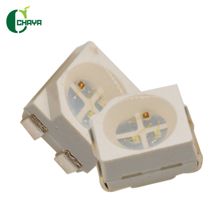 厂家直销 LED灯珠3528RGBLED灯条 节能环保LED灯带装饰LED三色灯