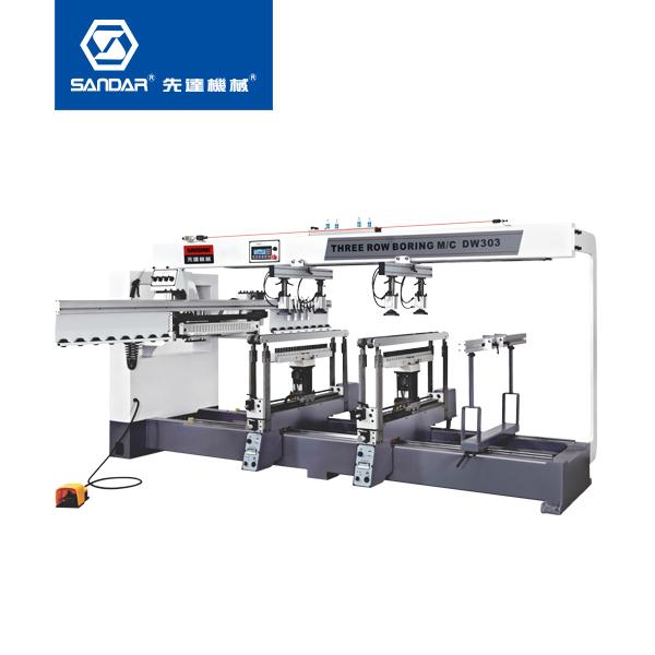 先达数控三排钻-DW-303 三排多轴木工钻床 钻床 三排 数控钻
